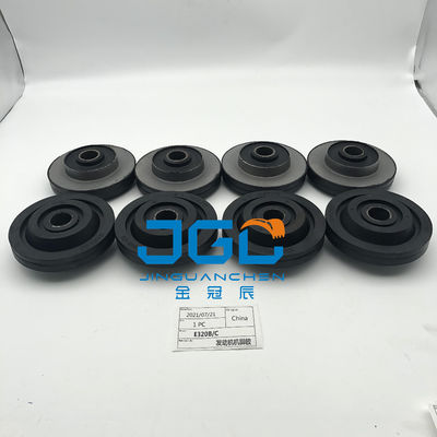 1099350 109-9350 Buena calidad Adecuado para excavadoras Accesorios de excavadoras Partes de excavadoras E320b E320c Negro Cojín del motor
