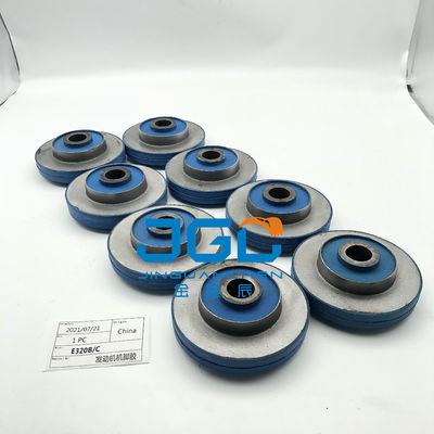 Apto para accesorios de excavadoras Partes de excavadoras E320b E320c Colchón de motor negro