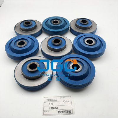 Apto para accesorios de excavadoras Partes de excavadoras E320b E320c Colchón de motor negro