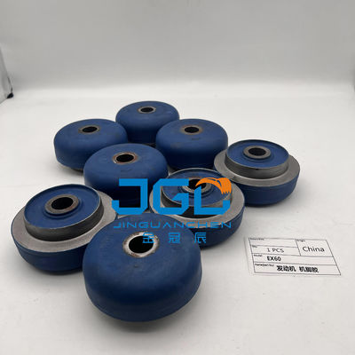 Accesorios de buena calidad para el montaje del motor de la excavadora Ex60 Colchón negro del motor