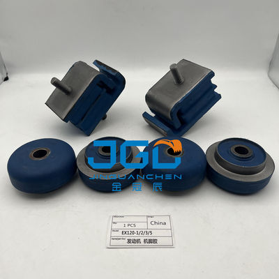 Instalación del motor para EX120-1-2 -3 Cojín de caucho del motor 4177883 para camión de servicio