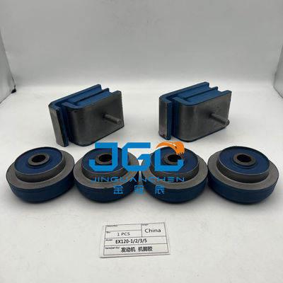 Instalación del motor para EX120-1-2 -3 Cojín de caucho del motor 4177883 para camión de servicio