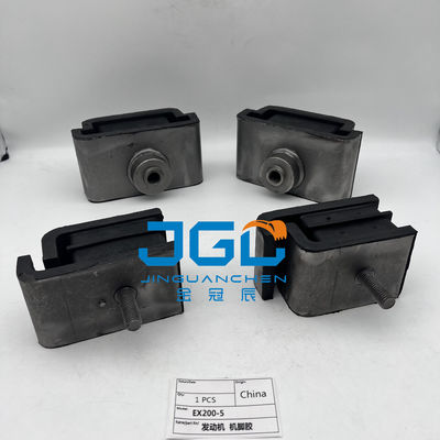 Venta caliente de excavadora de piezas de motor montaje de caucho para el motor EX200-5 montajes traseros