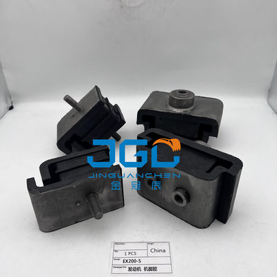 Venta caliente de excavadora de piezas de motor montaje de caucho para el motor EX200-5 montajes traseros