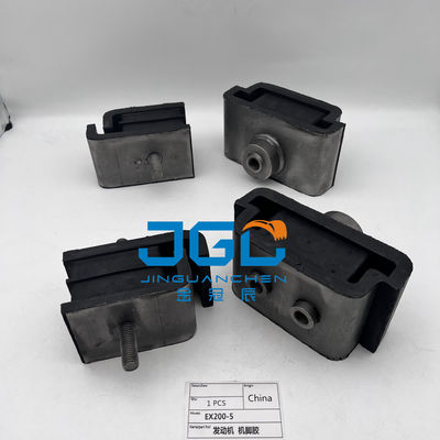 Venta caliente de excavadora de piezas de motor montaje de caucho para el motor EX200-5 montajes traseros