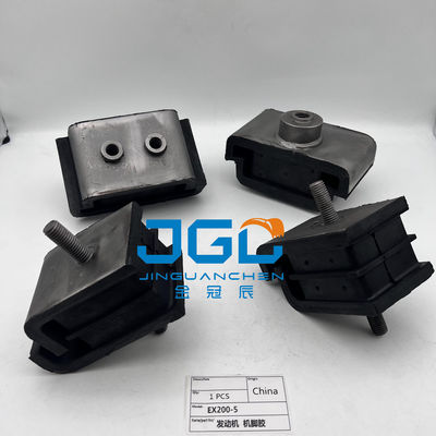 Venta caliente de excavadora de piezas de motor montaje de caucho para el motor EX200-5 montajes traseros
