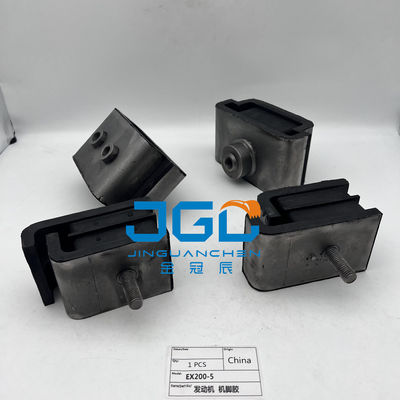 Venta caliente de excavadora de piezas de motor montaje de caucho para el motor EX200-5 montajes traseros