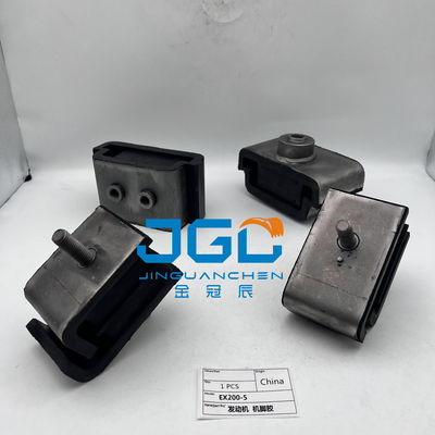 Venta caliente de excavadora de piezas de motor montaje de caucho para el motor EX200-5 montajes traseros