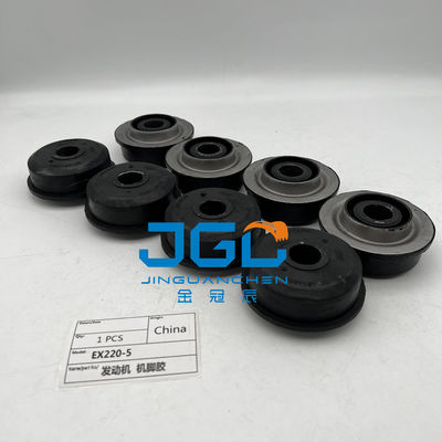 Partes del motor de la excavadora Montaje de caucho para el motor EX220-5 Montajes traseros