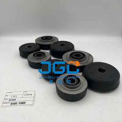 Accesorios de buena calidad para el montaje del motor de la excavadora Ex300 Colchón negro del motor