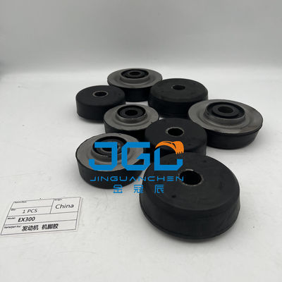 Accesorios de buena calidad para el montaje del motor de la excavadora Ex300 Colchón negro del motor