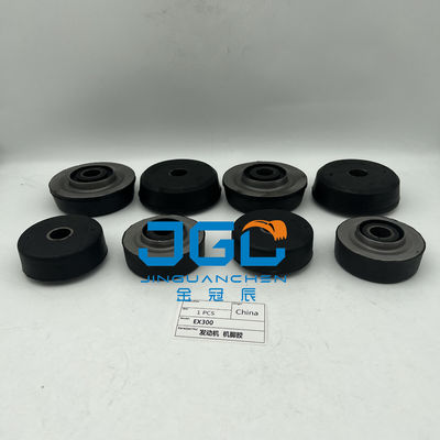 Accesorios de buena calidad para el montaje del motor de la excavadora Ex300 Colchón negro del motor