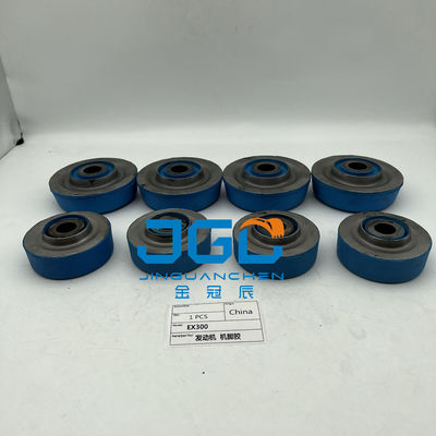 Accesorios de buena calidad para el montaje del motor de la excavadora Ex300 Colchón negro del motor