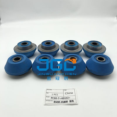 Excavadora PC60-7 Cushión de apoyo del motor diésel Para el 4D102 Cushión del motor