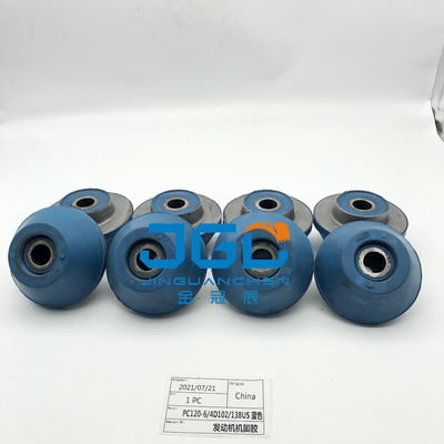 Instalación de motores de alta calidad Sistemas de motores piezas de montaje almohadón de caucho para parachoques para PC120-6 4D120 PC138US Excavato