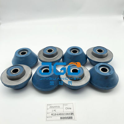 Instalación de motores de alta calidad Sistemas de motores piezas de montaje almohadón de caucho para parachoques para PC120-6 4D120 PC138US Excavato
