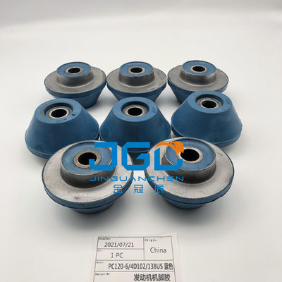 Instalación de motores de alta calidad Sistemas de motores piezas de montaje almohadón de caucho para parachoques para PC120-6 4D120 PC138US Excavato