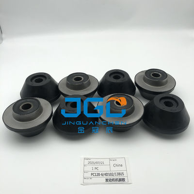 Instalación del motor Sistemas del motor Partes Instalación de almohadón de caucho Parche de pies Para PC120-6 4D120 PC138US Excavato