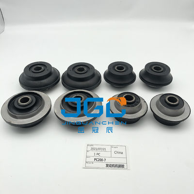 Partes de máquinas de excavadoras después del mercado China Fábrica de apoyo de la planta PC200-7 PC220-7 Montaje del cojín del motor para Komatsu