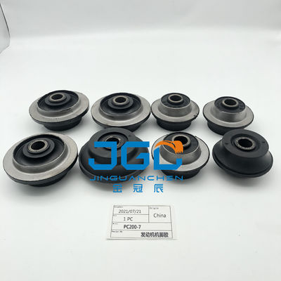 Partes de máquinas de excavadoras después del mercado China Fábrica de apoyo de la planta PC200-7 PC220-7 Montaje del cojín del motor para Komatsu
