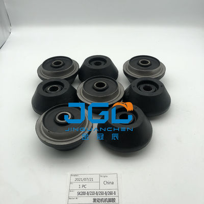 SK200-8 210-8,250-8,260-8 Montaje de caucho YN02P01095P1 J05E almohadilla del motor almohadilla de caucho SK200 Montaje del motor caucho