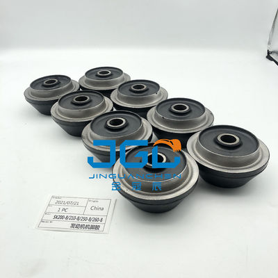 SK200-8 210-8,250-8,260-8 Montaje de caucho YN02P01095P1 J05E almohadilla del motor almohadilla de caucho SK200 Montaje del motor caucho