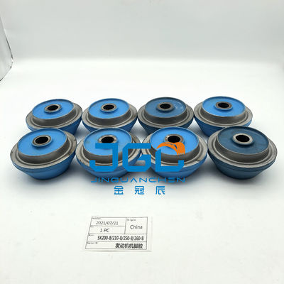 SK200-8 210-8,250-8,260-8 Montaje de caucho YN02P01095P1 J05E almohadilla del motor almohadilla de caucho SK200 Montaje del motor caucho