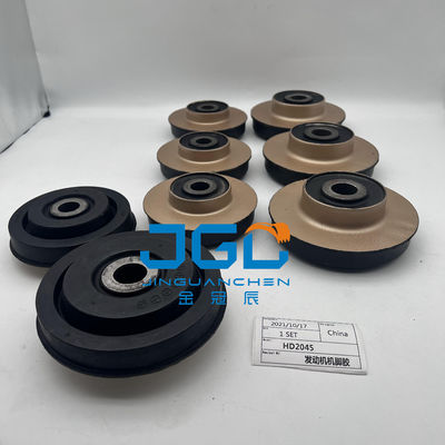 Sistemas de motor Partes de montaje de almohadillas de caucho para excavadoras HD2045