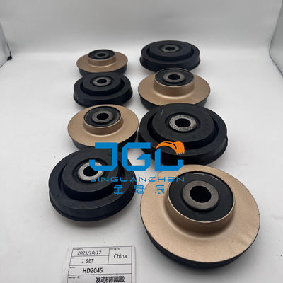 Sistemas de motor Partes de montaje de almohadillas de caucho para excavadoras HD2045