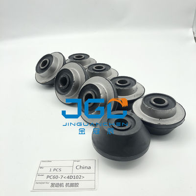Excavadora PC60-7 Cushión de apoyo del motor diésel Para el 4D102 Cushión del motor