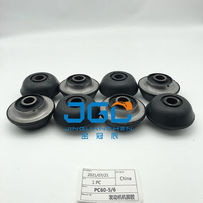 Excavadora PC60-5-6 Motores diésel Cushion de apoyo para el motor Cushion