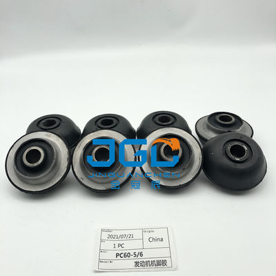 Excavadora PC60-5-6 Motores diésel Cushion de apoyo para el motor Cushion