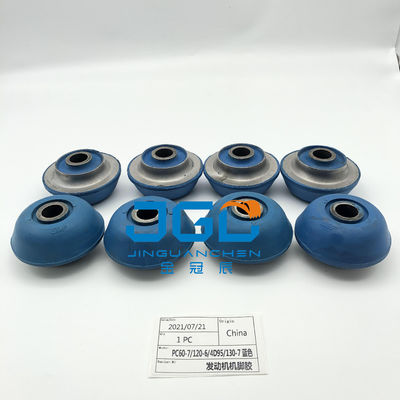 Muchos montajes de caucho de alta calidad para motores de excavadora, piezas de excavadora, cojines para motores para PC60-7 PC120-6 4D95 PC130-7