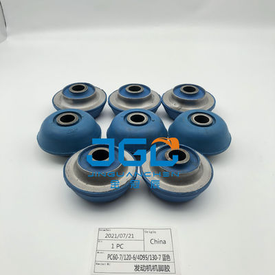 Muchos montajes de caucho de alta calidad para motores de excavadora, piezas de excavadora, cojines para motores para PC60-7 PC120-6 4D95 PC130-7