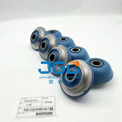 Muchos montajes de caucho de alta calidad para motores de excavadora, piezas de excavadora, cojines para motores para PC60-7 PC120-6 4D95 PC130-7