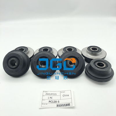 Suministro de montajes de goma múltiple para motores, piezas de excavadoras y cojines para motores para PC120-5