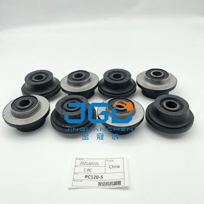 Suministro de montajes de goma múltiple para motores, piezas de excavadoras y cojines para motores para PC120-5