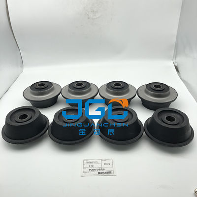 Suministro de múltiples tipos/tamaños de montajes de caucho flexible para motores Excavadora piezas de motor almohadón para PC400-5-6-7-8