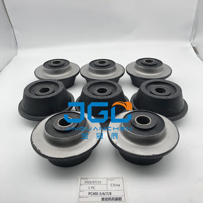 Suministro de múltiples tipos/tamaños de montajes de caucho flexible para motores Excavadora piezas de motor almohadón para PC400-5-6-7-8