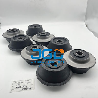 Suministro de múltiples tipos/tamaños de montajes de caucho flexible para motores Excavadora piezas de motor almohadón para PC400-5-6-7-8