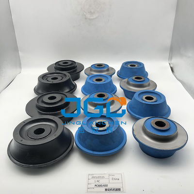 Múltiples montajes de caucho para el motor, piezas de excavadora, cojín para el motor para PC600 650