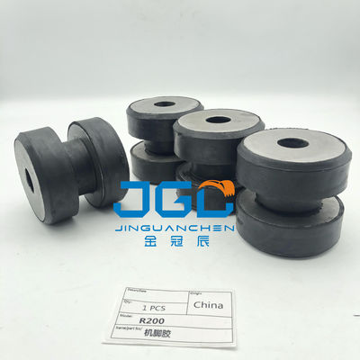 Venta caliente de alta calidad de excavadora de motor de piezas R200 de montaje del motor de caucho para el motor de montaje delantero