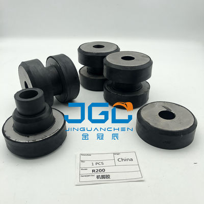 Venta caliente de alta calidad de excavadora de motor de piezas R200 de montaje del motor de caucho para el motor de montaje delantero