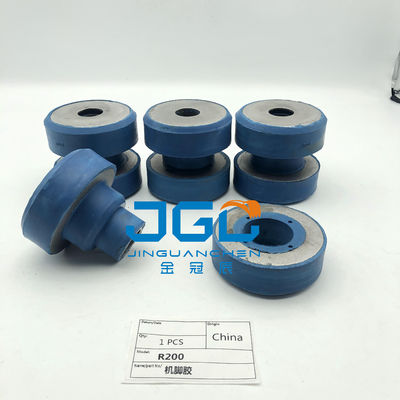 Venta caliente de alta calidad de excavadora de motor de piezas R200 de montaje del motor de caucho para el motor de montaje delantero