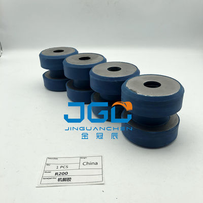 Venta caliente de alta calidad de excavadora de motor de piezas R200 de montaje del motor de caucho para el motor de montaje delantero