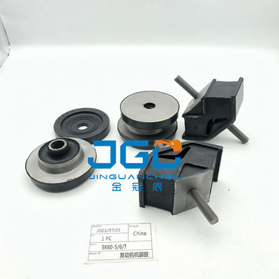 Venta al por mayor de piezas para excavadoras y máquinas de excavadoras después del mercado China Rubber Factory Support Plant