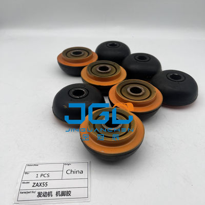 Excavadora ZAX55 Partes del motor diésel Cushión de apoyo de goma para el cojín del motor