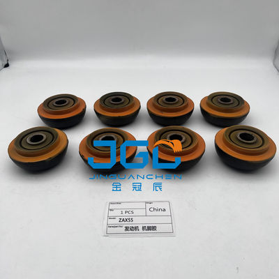 Excavadora ZAX55 Partes del motor diésel Cushión de apoyo de goma para el cojín del motor