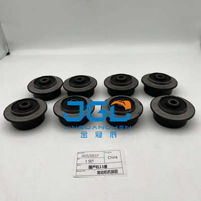 Calidad normal de montaje del motor Sistemas del motor piezas montaje almohadón de goma pies parachoque para la máquina doméstica 13mm