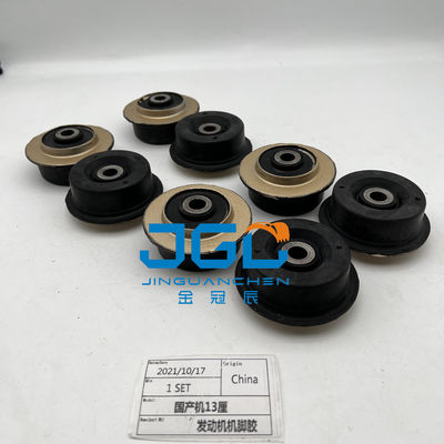 Calidad normal de montaje del motor Sistemas del motor piezas montaje almohadón de goma pies parachoque para la máquina doméstica 13mm